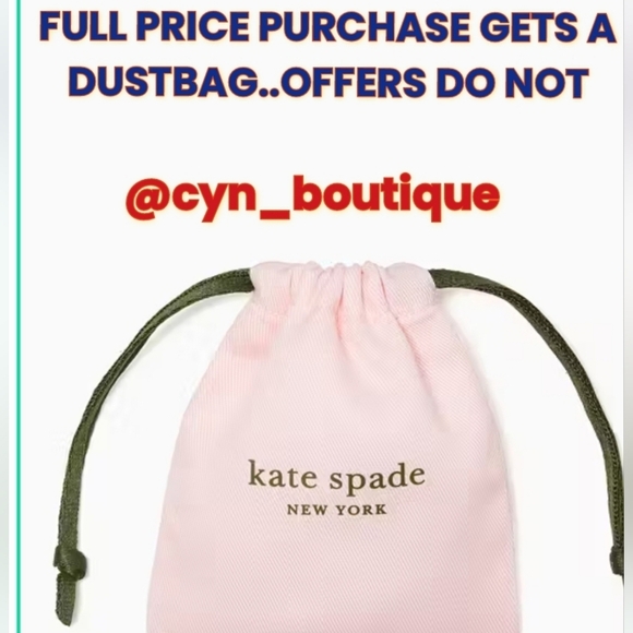 🔹️Kate Spade🔹️ New Bloom Crystal Earrings & Necklace & Bracelet Bundle Set - Picture 6 of 6